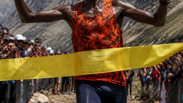 Kiriago Shatters Record at the Broken Arrow 23K Mountain Challenge