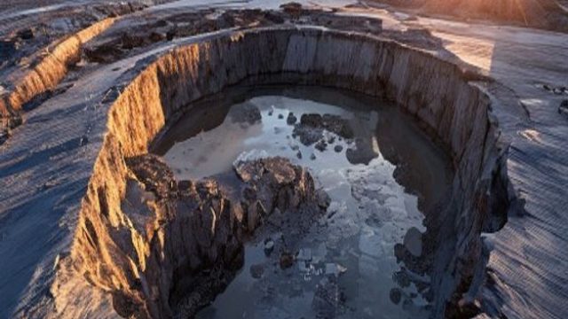 Unprecedented Permafrost Crater Unveils Climate Change Insights