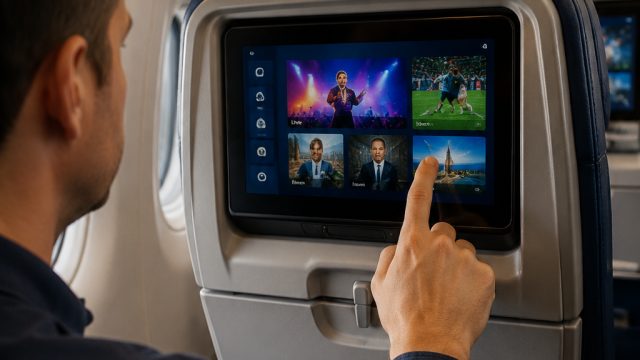United Airlines Innovates In-Flight Entertainment with Live Streaming