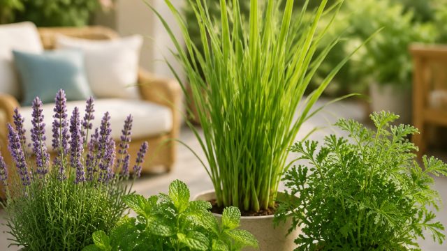 Natural Ways to Keep Mosquitoes Away with Decorative Plants