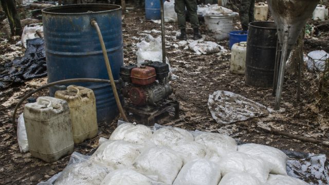 Major Drug Bust Reveals Hidden Meth Lab in Oyo Forest