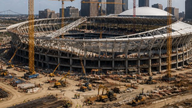 New Stadium Construction in New Orleans Boosts Local Economy | judi domino deposit pulsa, agen asia 