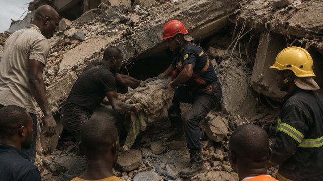 Tragedy Strikes Port Harcourt: Building Collapse Leaves Many Trapped